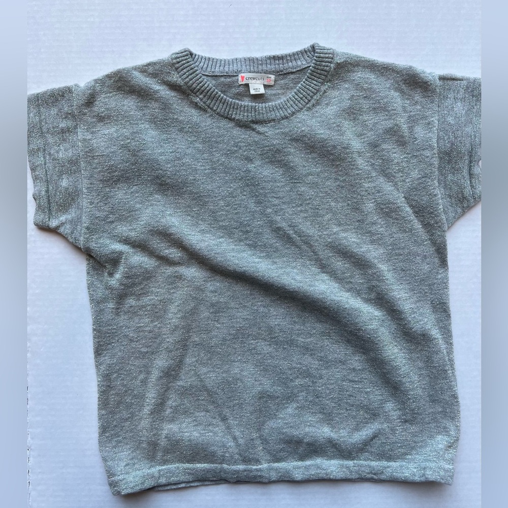 Girl’s Crewcuts light weight sparkly sweater SZ 10